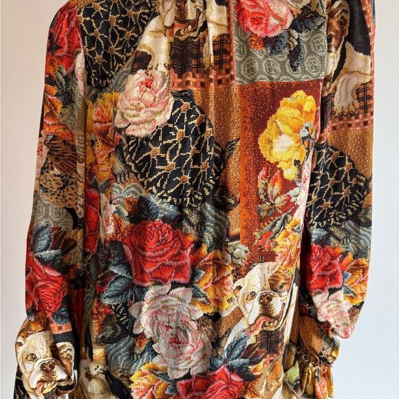 Dolce & Gabbana Women's Floral Print Top - Multicolor - Picture 3 of 7
